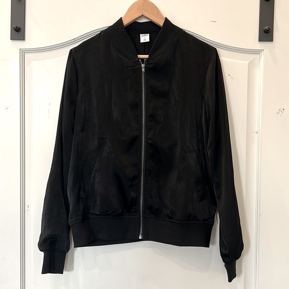 Melrose and Market Satin Bomber Jacket - Picture 5 of 7